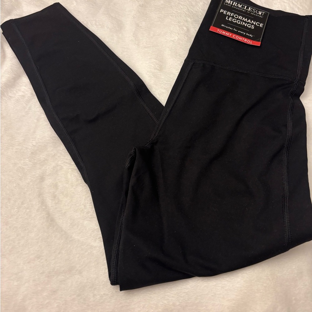 Miraclesuit Black Performance Leggings